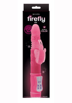Firefly Lola Glow In The Dark Thrusting & Rotating Rabbit - Pink