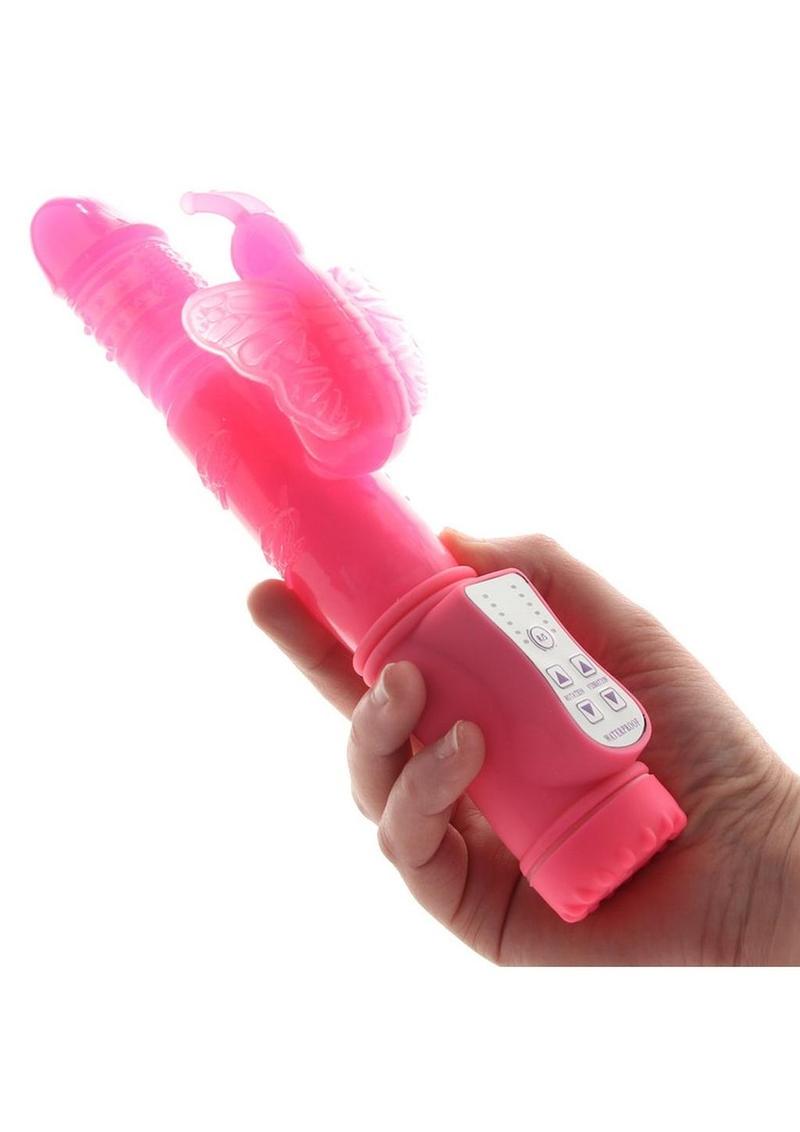 Firefly Lola Glow In The Dark Thrusting & Rotating Rabbit - Pink