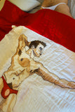 Court Watson, Queen-Sized Art Quilt (Luke), 2021