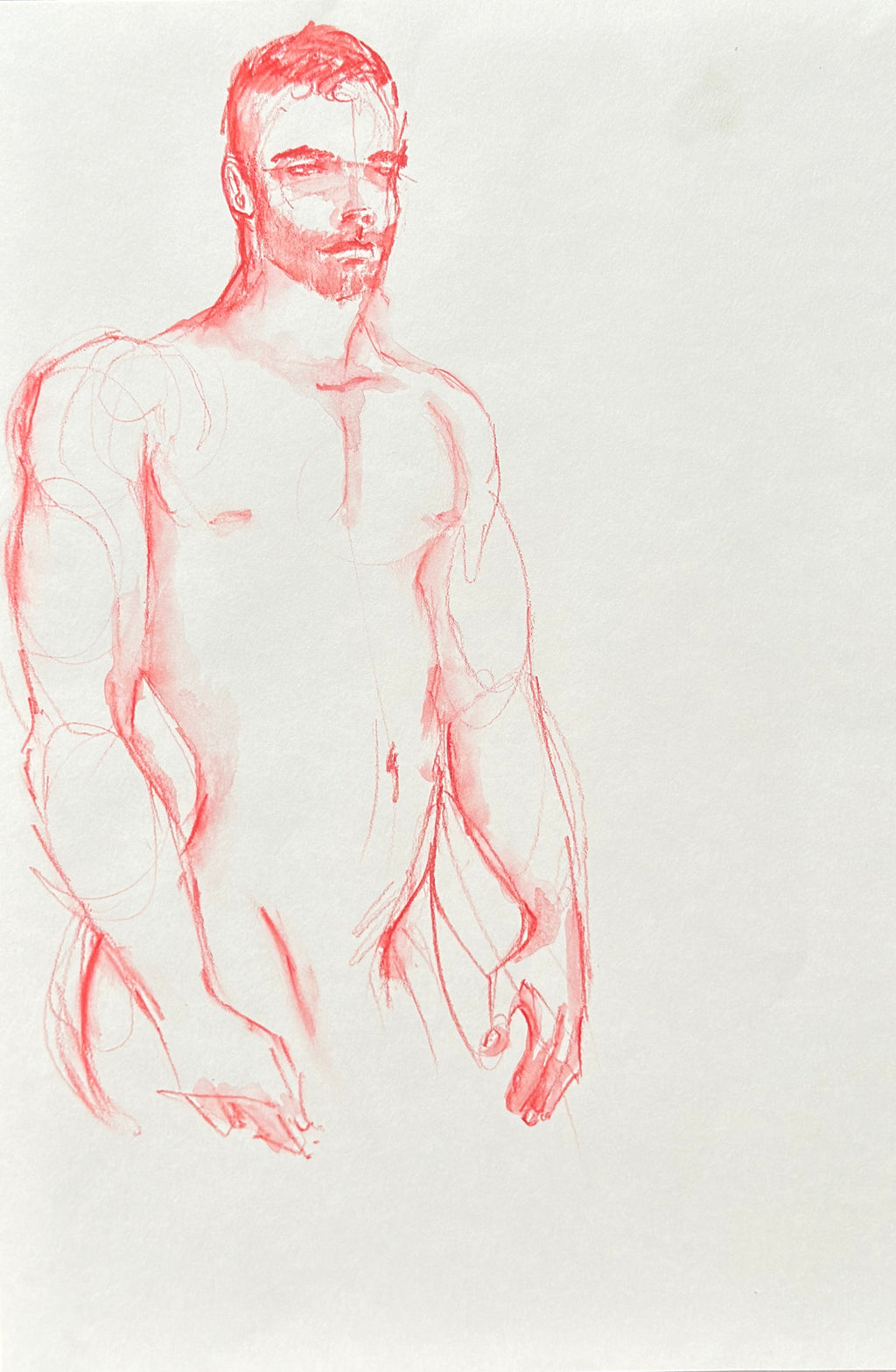 JASON DUFFY, STUDY IN RED, 2018