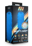 M for Men Soft and Wet Glow In The Dark Reversible Orb Masturbator - Frosted