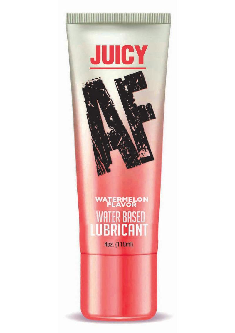 Juicy AF Water Based Flavored Lubricant 4oz - Watermelon