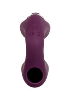 Helping Hand Silicone Rechargeable Finger Vibrator - Purple