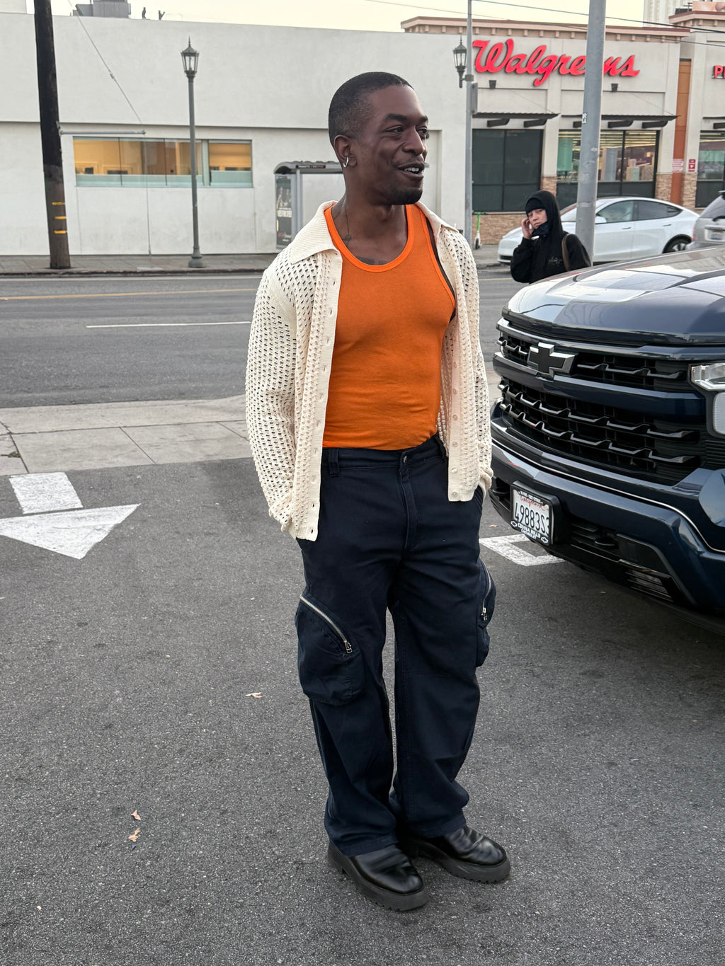 Eckhaus Latta BREEZE BUTTONDOWN Off-White