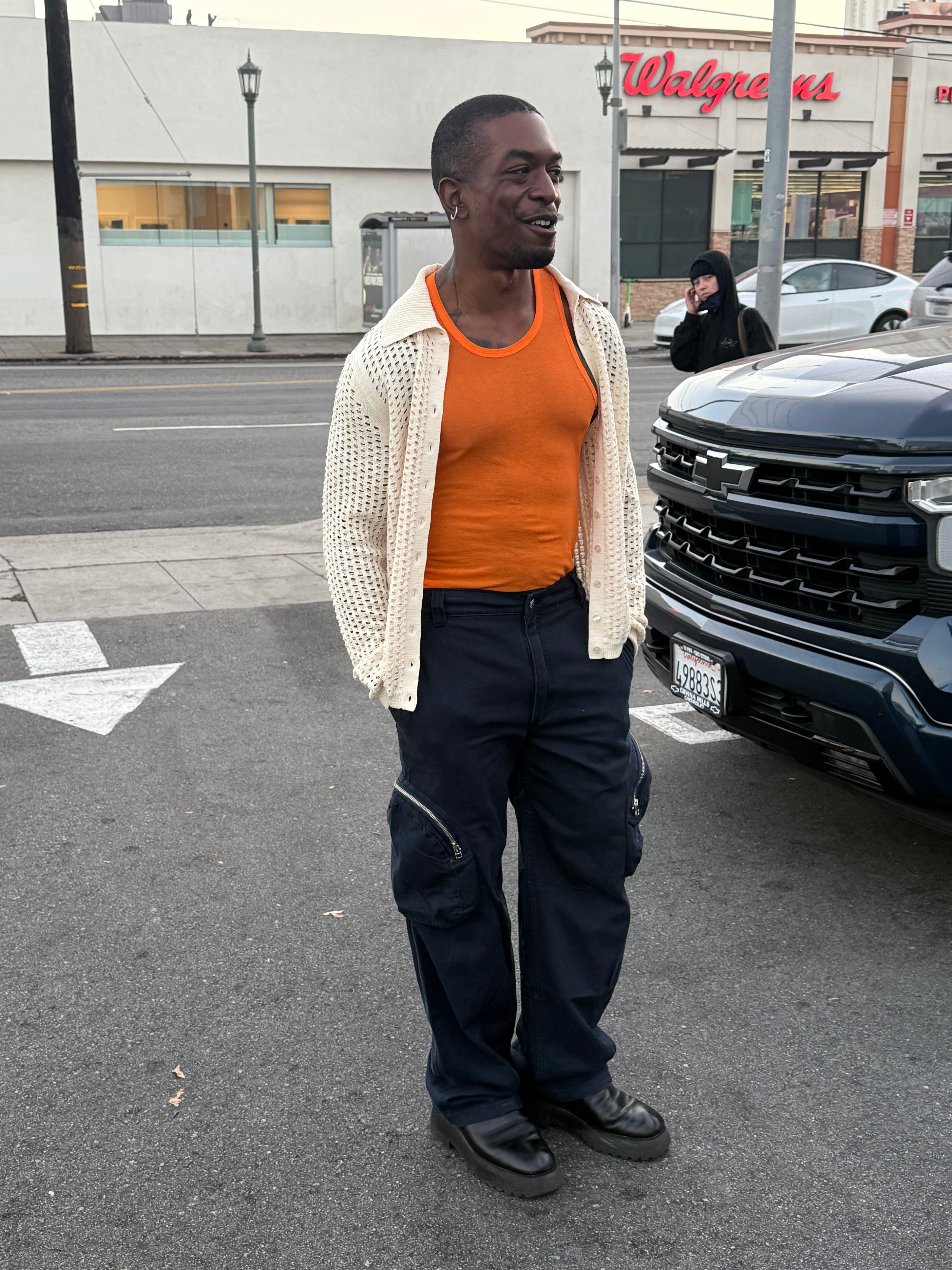 Eckhaus Latta BREEZE BUTTONDOWN Off-White