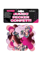 Mylar Party Pecker Confetti Jumbo - Multicolor