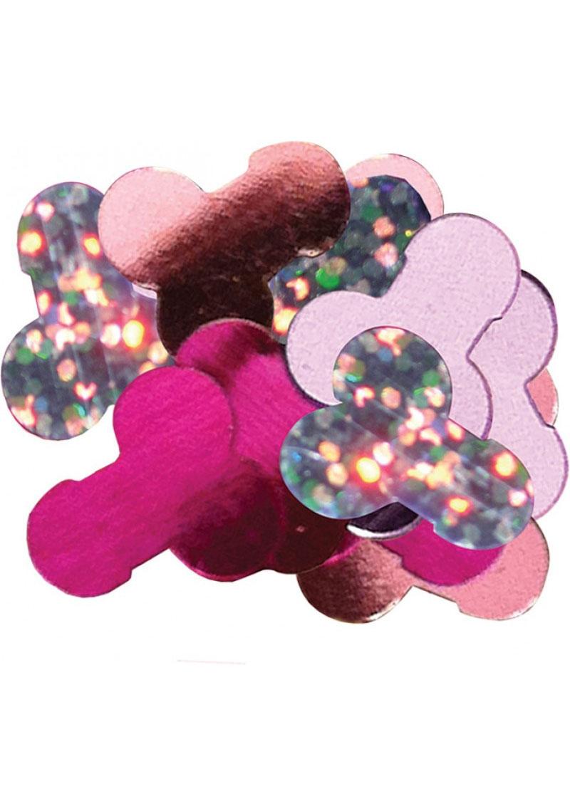 Mylar Party Pecker Confetti Jumbo - Multicolor