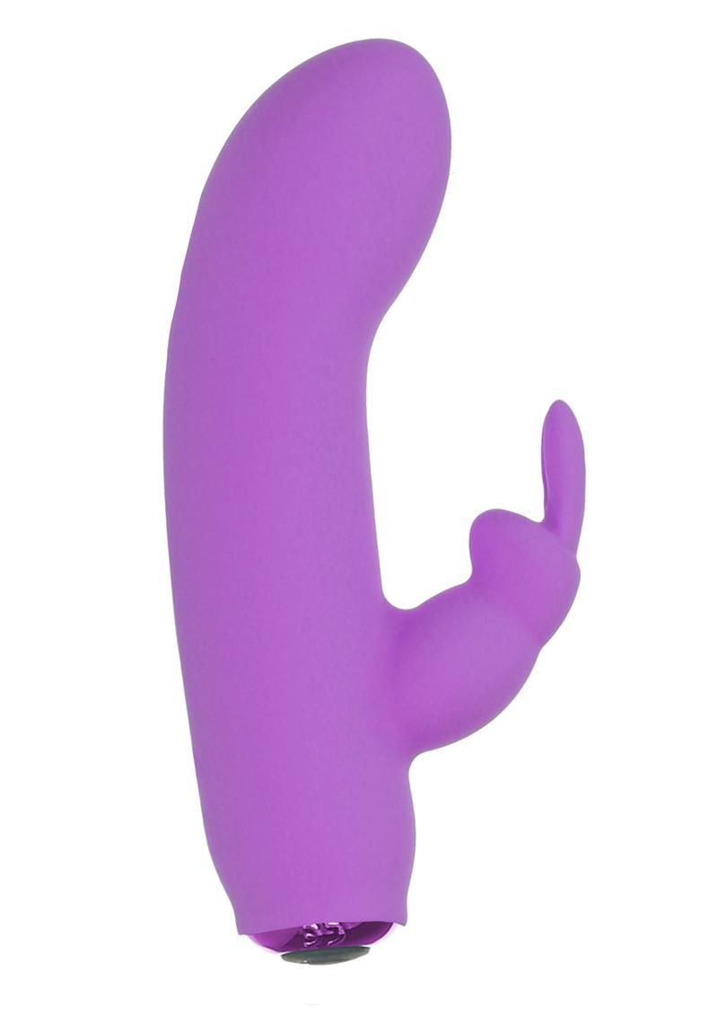 PowerBullet Alice's Bunny Rechargeable Silicone Rabbit - Purple