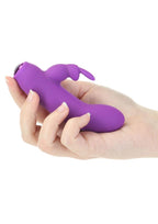 PowerBullet Alice's Bunny Rechargeable Silicone Rabbit - Purple