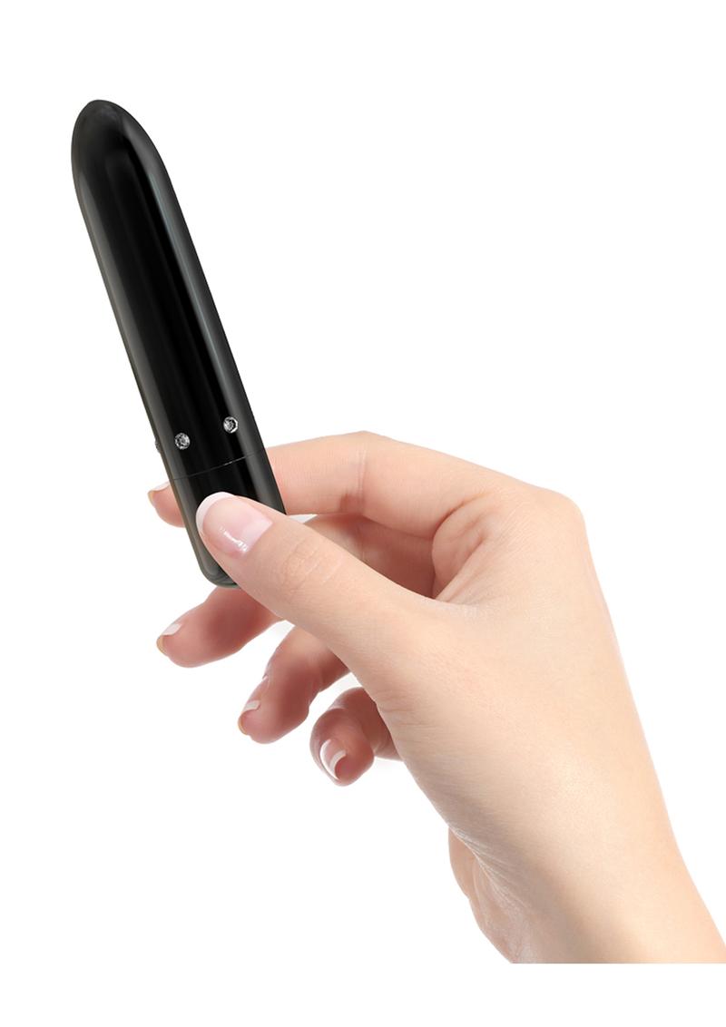 PowerBullet Pretty Point Rechargeable Bullet Vibrator - Black