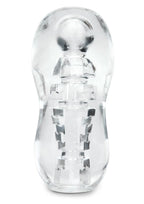 ZOLO Gripz Spinner Stroker Masturbator - Clear