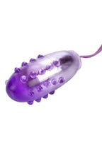 Pleasure Orb Egg with Wired Remote Control - Purple