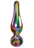Rainbow Metal Anal Plug Set (3 piece)