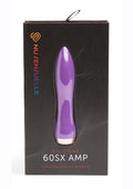 Nu Sensuelle 60SX AMP Silicone Rechargeable Bullet - Purple/Rose Gold