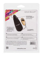 Golden Bullet with Wired Remote Control - Gold