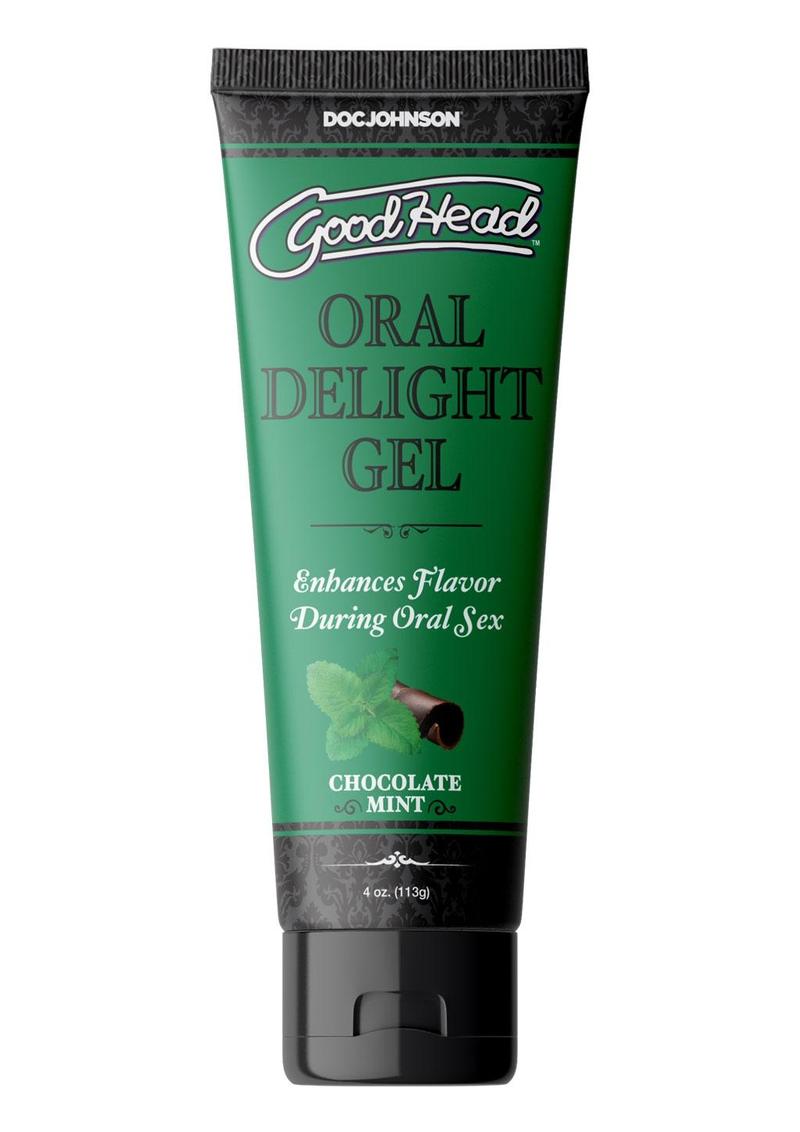GoodHead Oral Delight Gel Flavored Chocolate Mint 4oz - Bulk