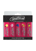 GoodHead Oral Delight Gel Assorted (5 Pack) 1oz