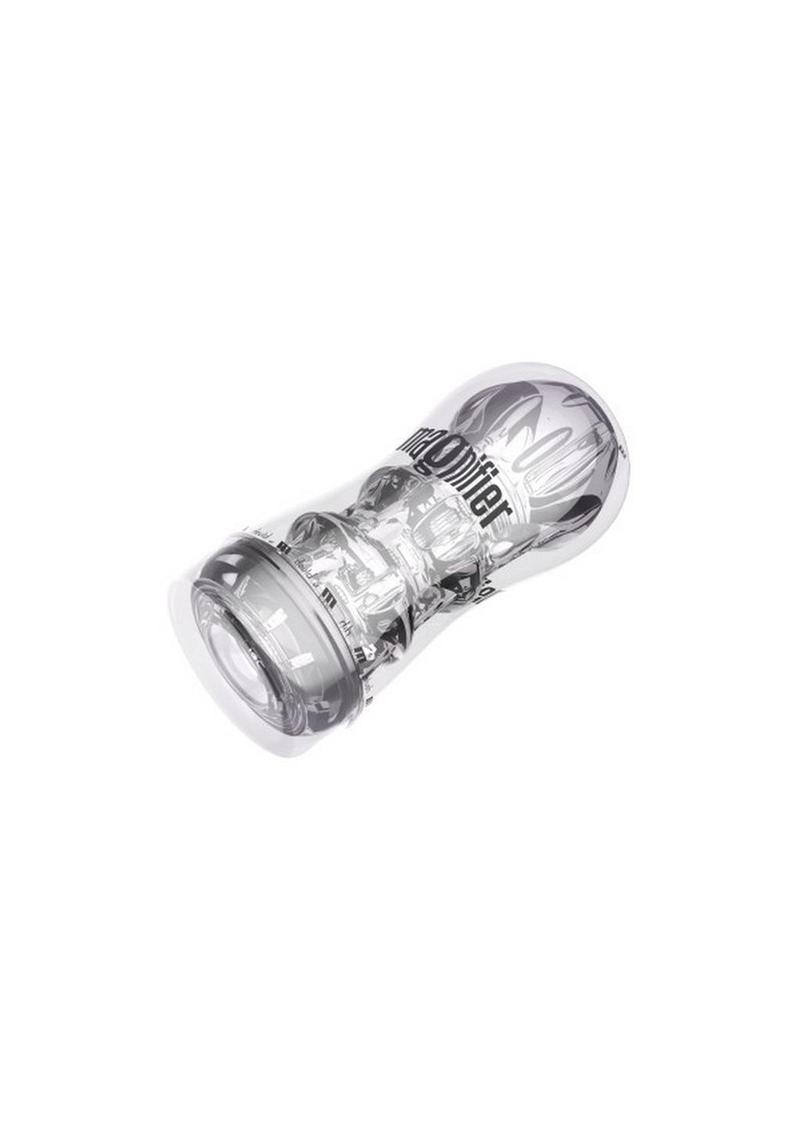 M for Men Soft and Wet Magnifier Stroker - Clear