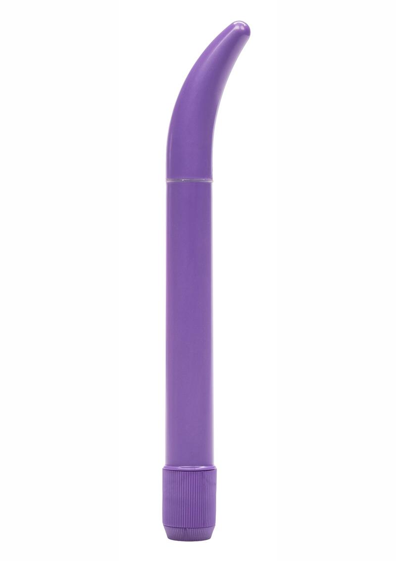 Hard Vibes Slender G-Spot Massager Vibrator - Purple