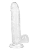 Size Queen Dildo - 6in - Clear