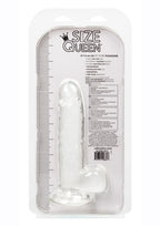 Size Queen Dildo - 6in - Clear
