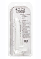 Size Queen Dildo 8in - Clear
