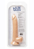 Size Queen Dildo 8in - Vanilla