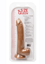 Size Queen Dildo 8in - Chocolate