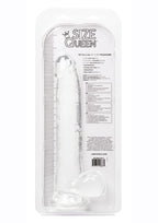 Size Queen Dildo 10in - Clear