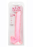 Size Queen Dildo with Balls 12in - Pink