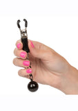 Nipple Grips Weighted Twist Nipple Clamps - Black