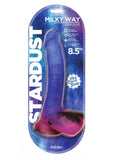 Stardust Milky Way Silicone Dildo 8.5in - Multicolor