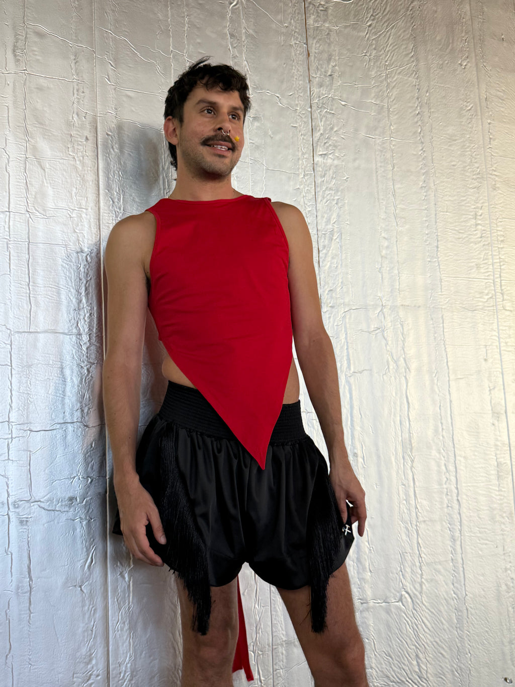 GMBH AYLIN TIED TANK TOP RED
