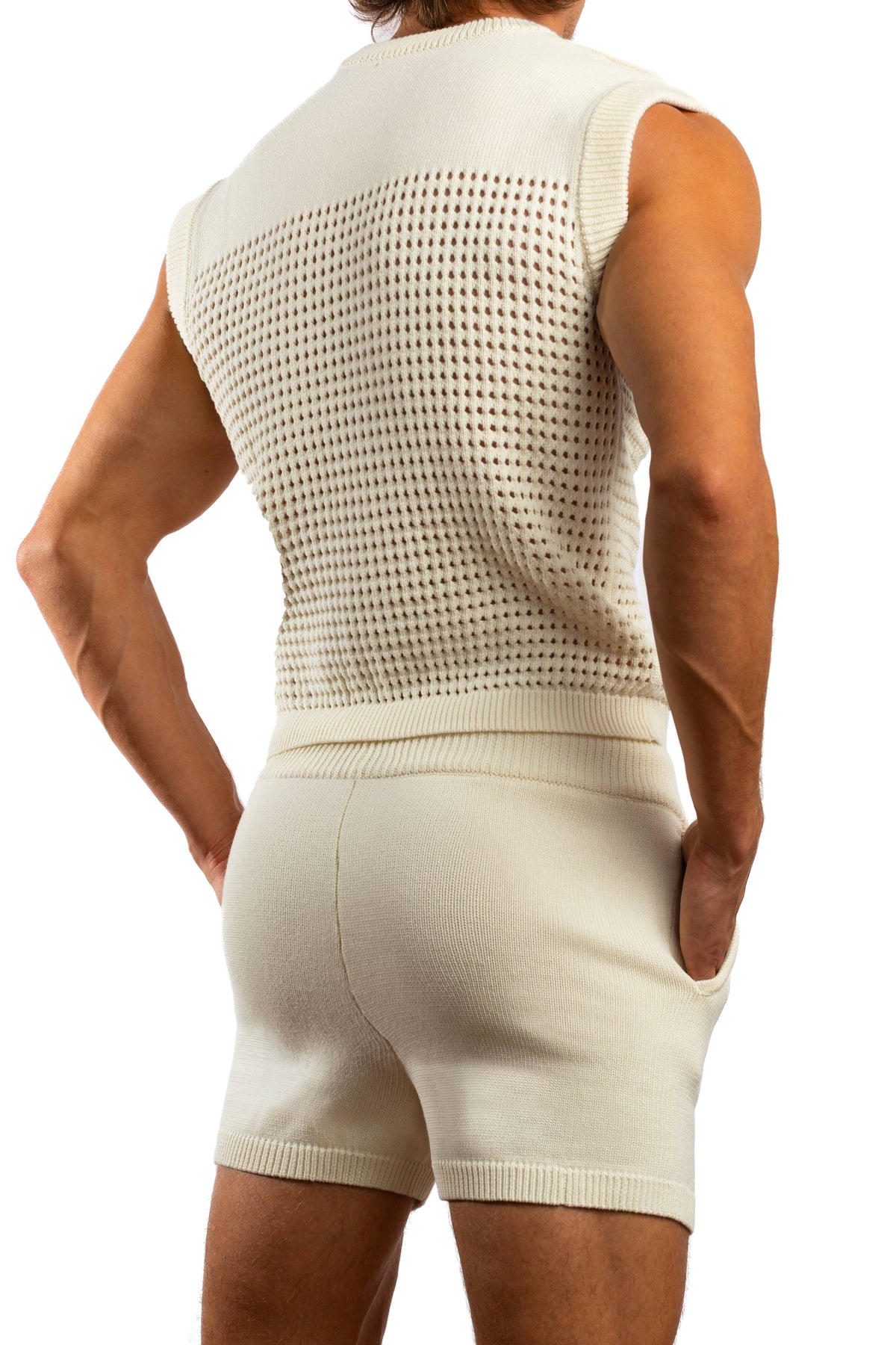 Maison Cotton Knit Lounge Shirt by Jack Adams in 2 colors