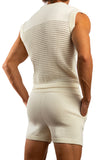 Maison Cotton Knit Lounge Shirt by Jack Adams in 2 colors