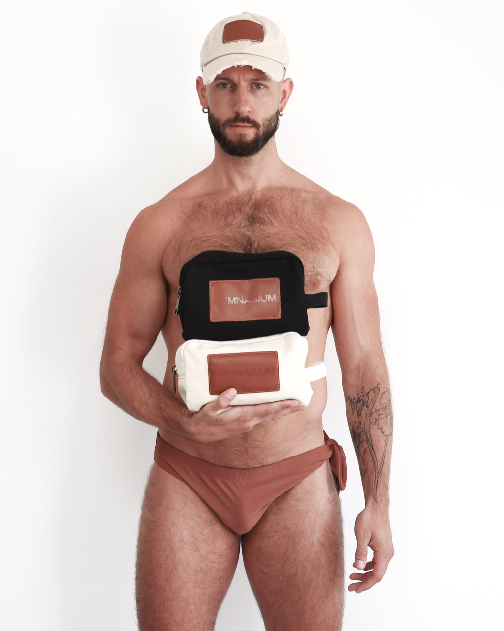 GYMNASIUM THE DOPP KIT BAG NATURAL
