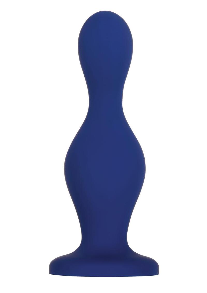 Gender X Ins & Outs Rechargeable Silicone Dildo & Stroker Set (2 piece) - Blue
