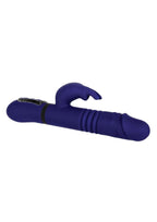 Gender X All In One Rechargeable Silicone Rabbit Vibrator - Purple