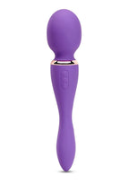 Nu Sensuelle XLR8 Alluvion Silicone Rechargeable Wand Massager - Purple/Rose Gold