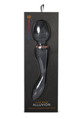 Nu Sensuelle XLR8 Alluvion Silicone Rechargeable Wand Massager - Black/Rose Gold