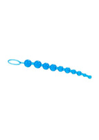 X 10 Anal Beads - Blue