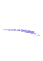 X 10 Anal Beads - Purple