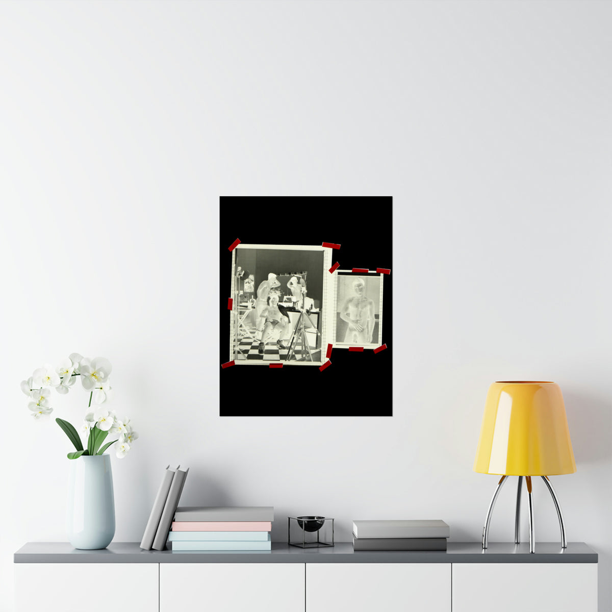 90S VINTAGE GAY PORN TRANSPARENCY Matte Vertical Poster #6