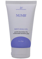 Intimate Enhancements Numb Anal Gel 2oz -Bulk - Mint