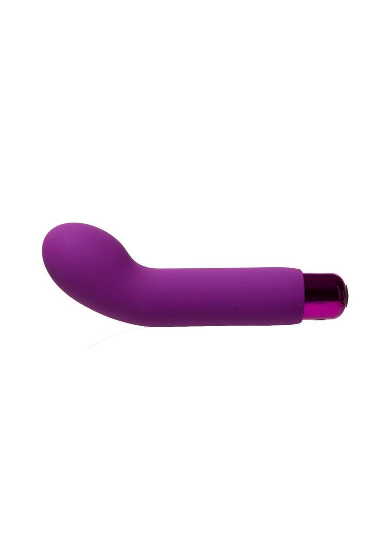 PowerBullet Sara's Spot 10 Function Rechargeable Silicone Vibrating Bullet - Purple