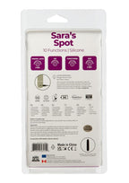 PowerBullet Sara's Spot 10 Function Rechargeable Silicone Vibrating Bullet - Purple