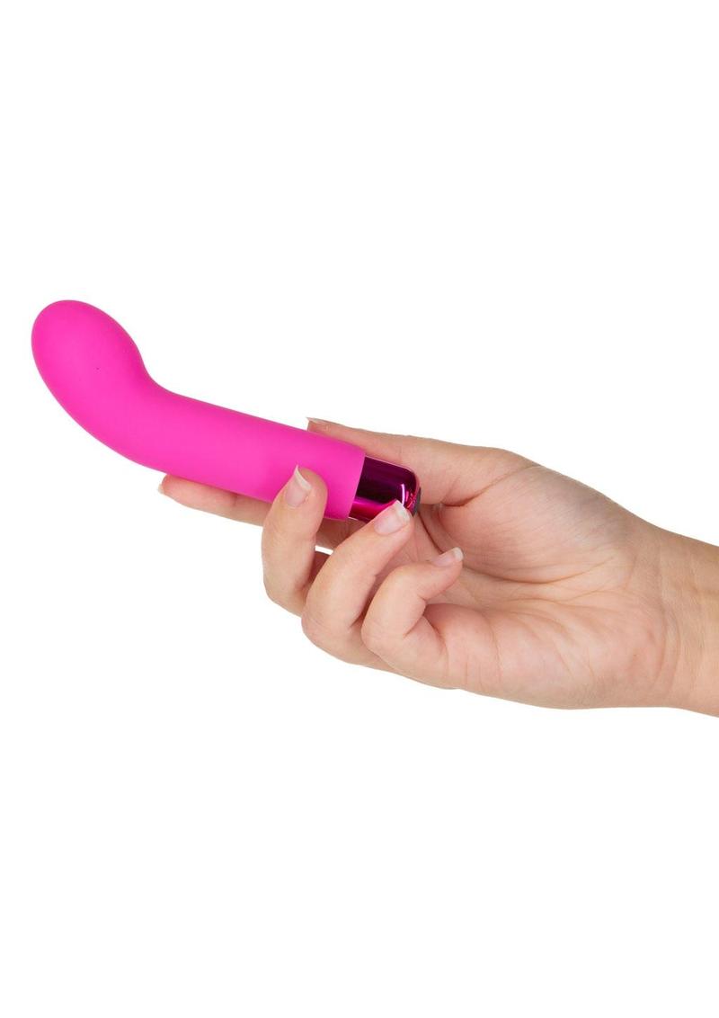 PowerBullet Sara's Spot 10 Function Rechargeable Silicone Vibrating Bullet - Pink