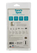 PowerBullet Sara's Spot 10 Function Rechargeable Silicone Vibrating Bullet - Teal