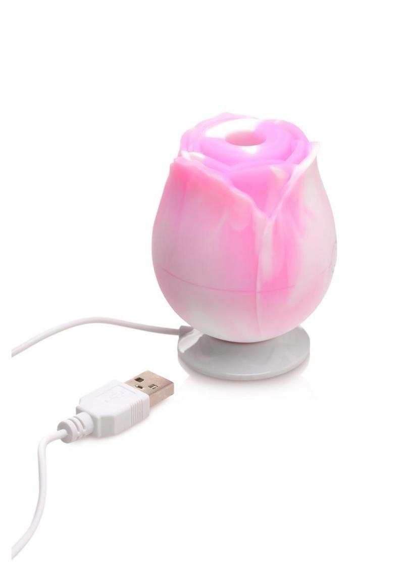 Gossip Rose Dream 10X Rechargeable Silicone Clitoral Stimulator - Swirl
