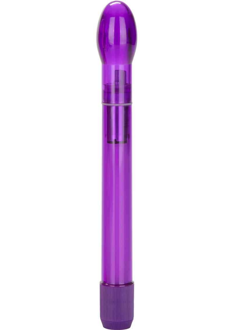 Hard Vibes Slender Tulip Wand Vibrator - Purple